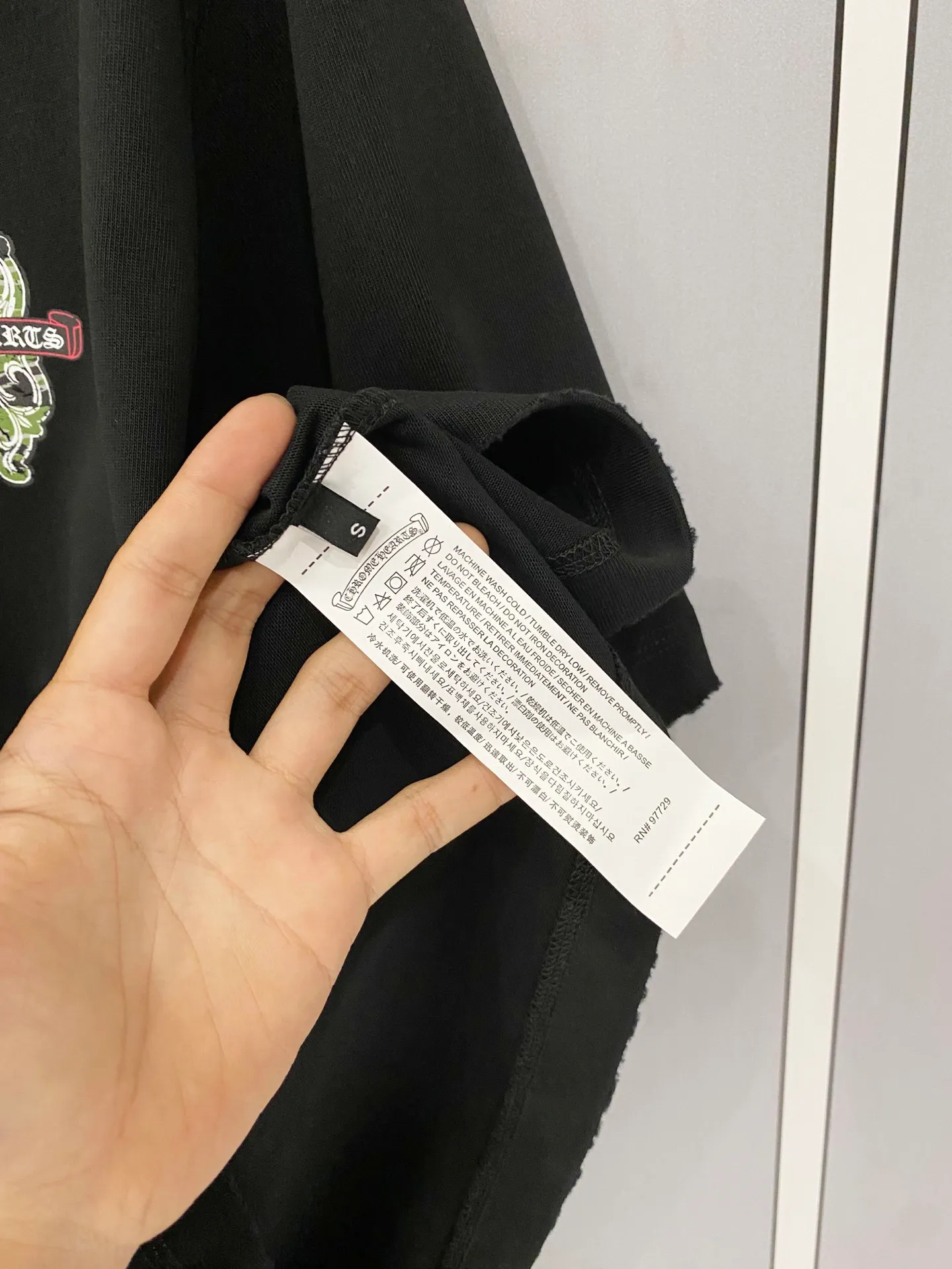 Chrome Hearts 2026New Arrival Versatile Same Style Sizes：XS S M L : Black